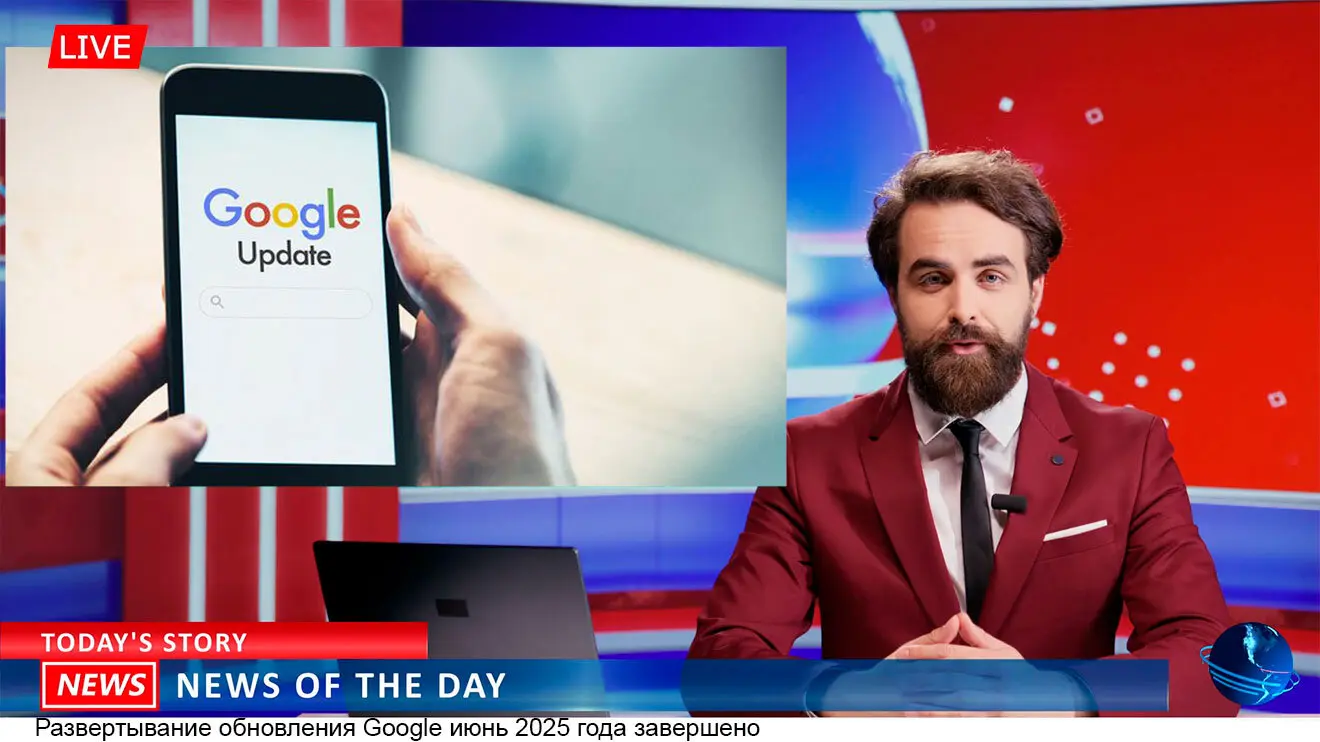 Развертывание обновления Google июнь 2025 года завершено