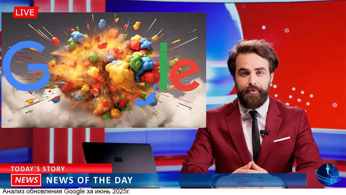 Анализ обновления Google за июнь 2025г.