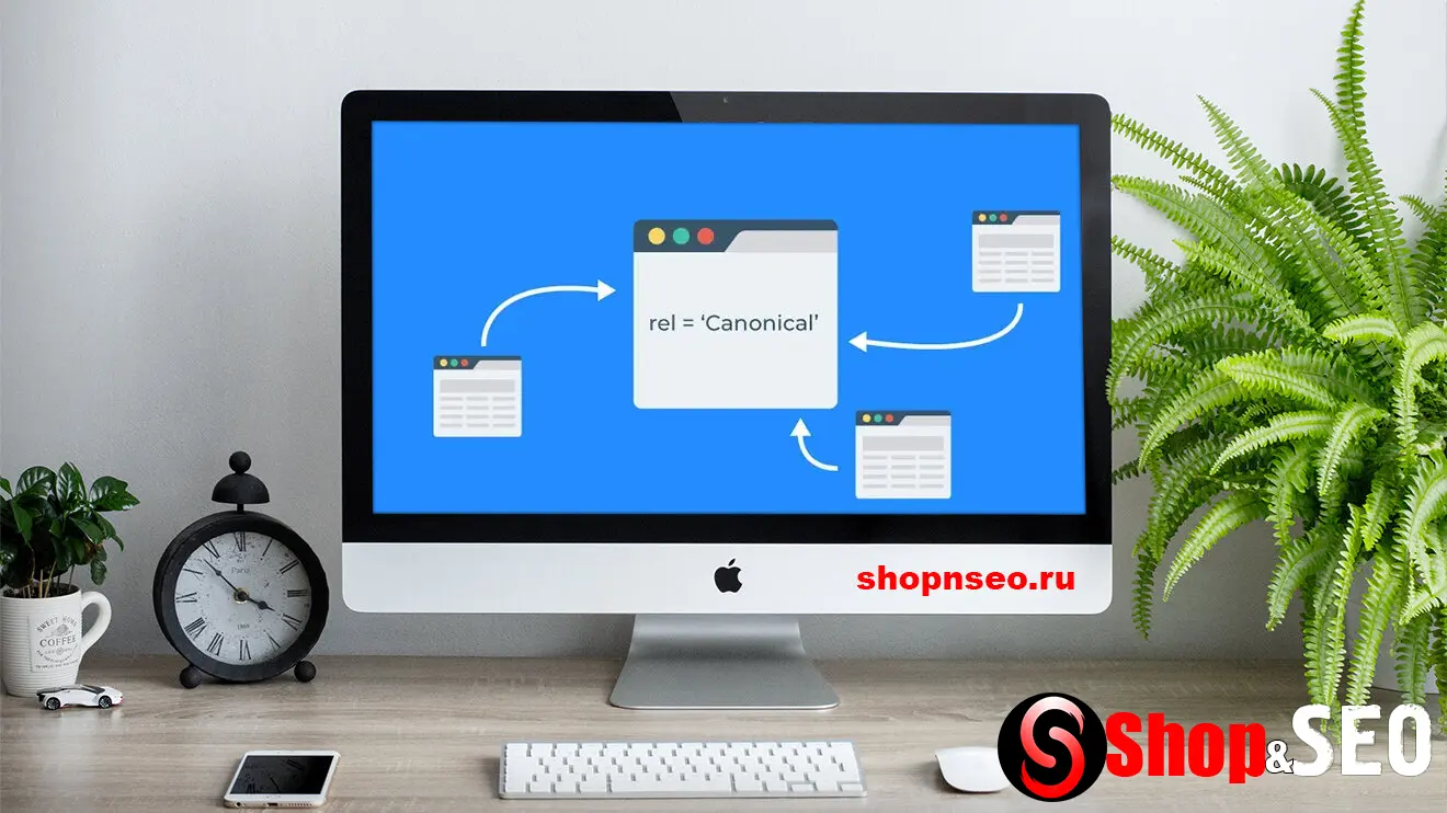 В каноническом URL регистр символов имеет значение