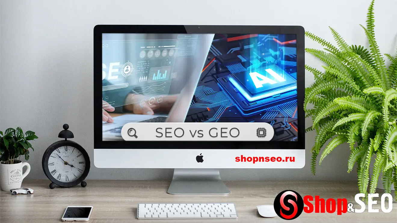 SEO против GEO: в чём разница? В чём сходство?