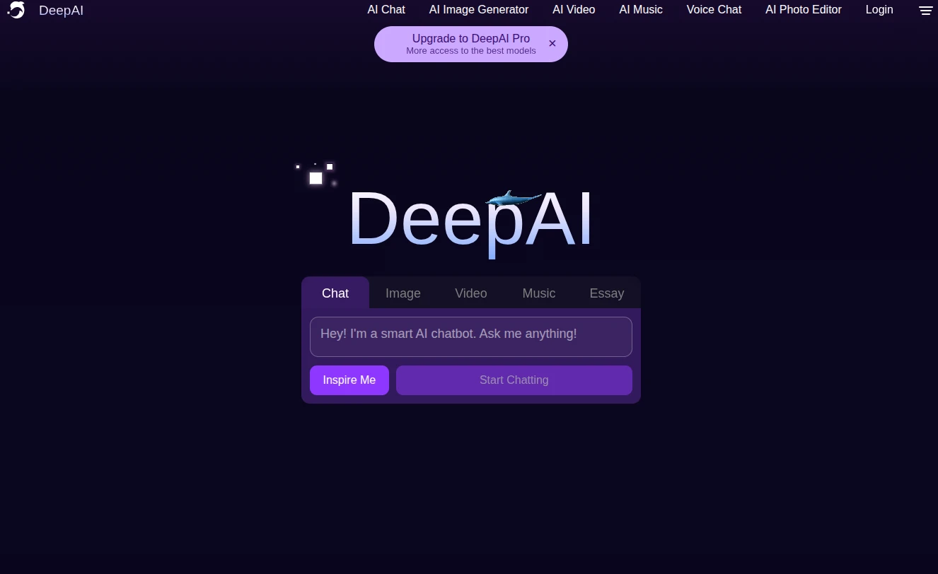Домашняя страница Deepai Домашняя страница Deepai