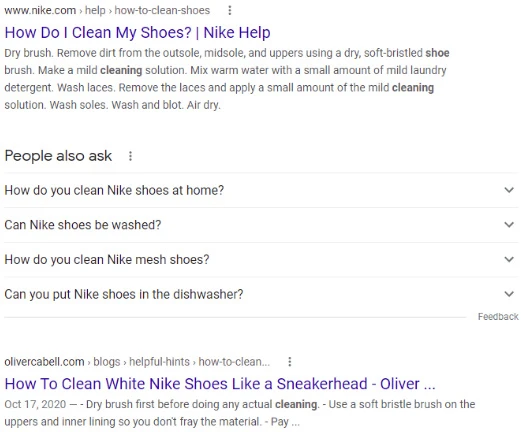 как почистить кроссовки Nike