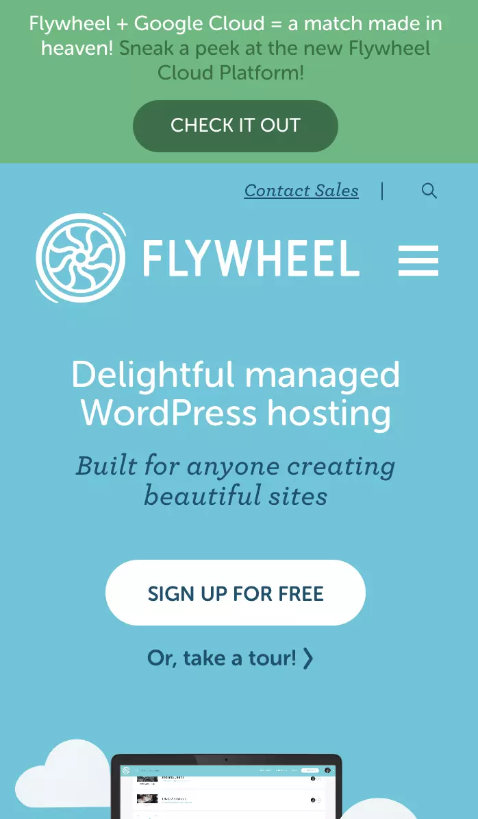 пример от Flywheel