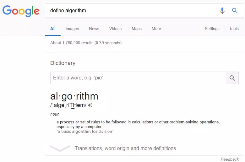 Что такое алгоритм