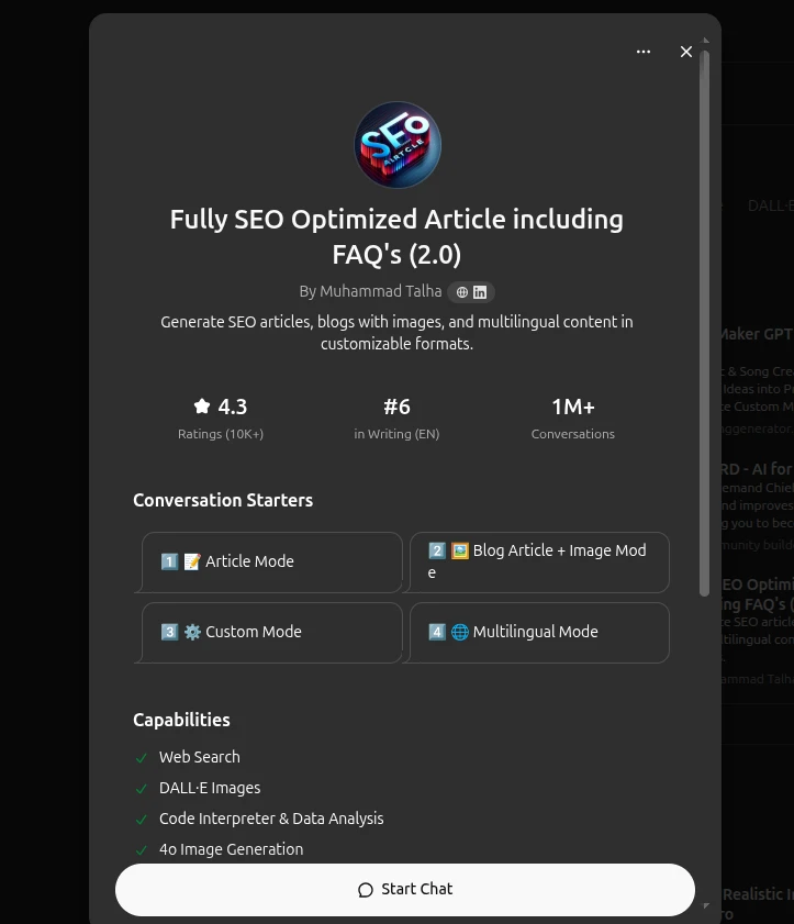 Создание SEO-статьи