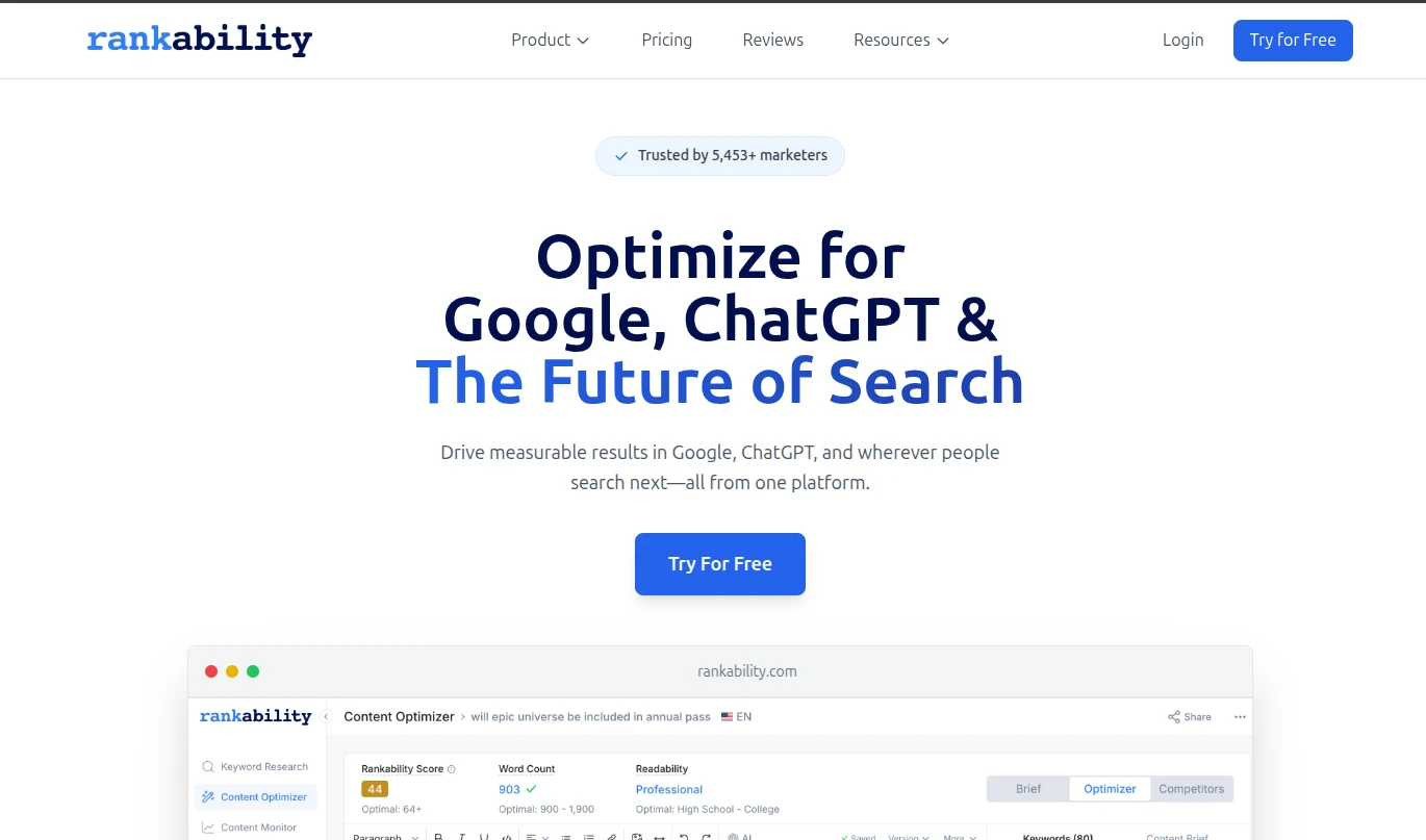 Домашняя страница ранжирования: «Оптимизация для Google, ChatGPT и будущего поиска»